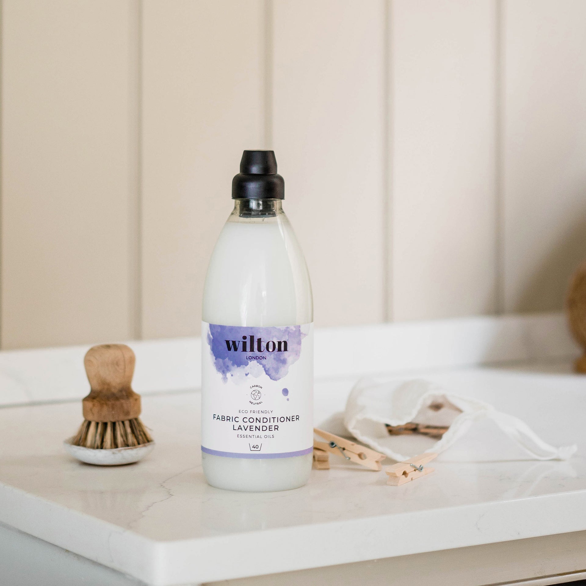 Eco Fabric Conditioner Lavender 1L - Wilton London - Fabric Conditioner - Eco Natural Products