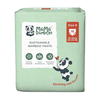Eco Nappy Pants Size 6+ 830g - Mama Bamboo - Nappies - Eco Natural Products