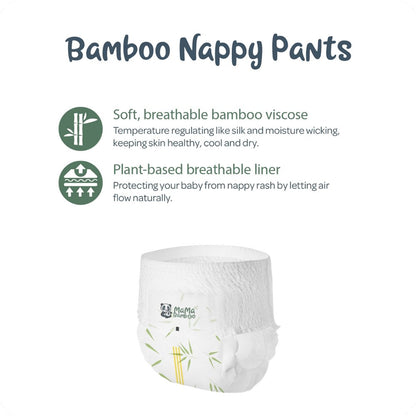 Eco Nappy Pants Size 7+ 850g - Mama Bamboo - Nappies - Eco Natural Products