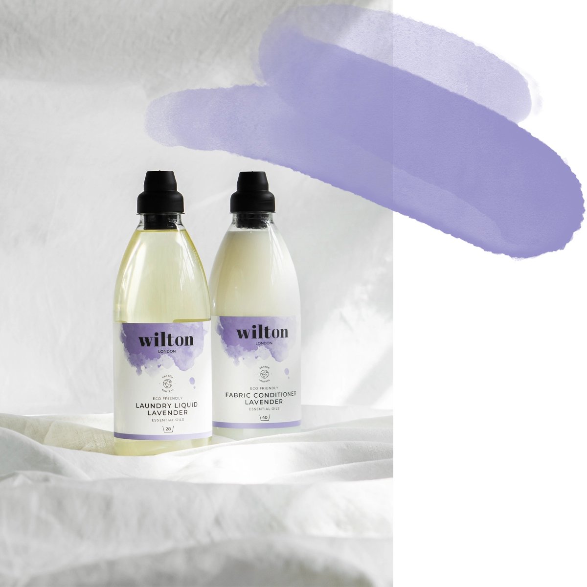 Eco Non - Bio Laundry Liquid Lavender 1L - Wilton London - Laundry Liquid - Eco Natural Products