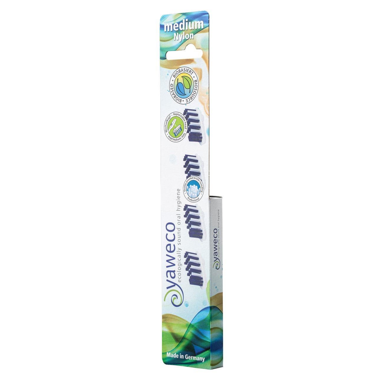 Eco Toothbrush Heads Medium Refill - Eco Natural Products - Yaweco - Toothbrush Head