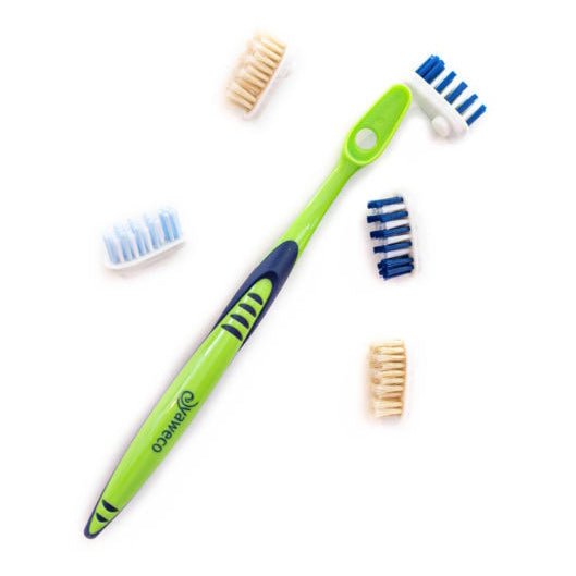 Eco Toothbrush Nylon Medium (Assorted Colours) - Eco Natural Products - Yaweco - Toothbrush