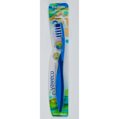 Eco Toothbrush Nylon Medium (Assorted Colours) - Yaweco - Toothbrush - Eco Natural Products