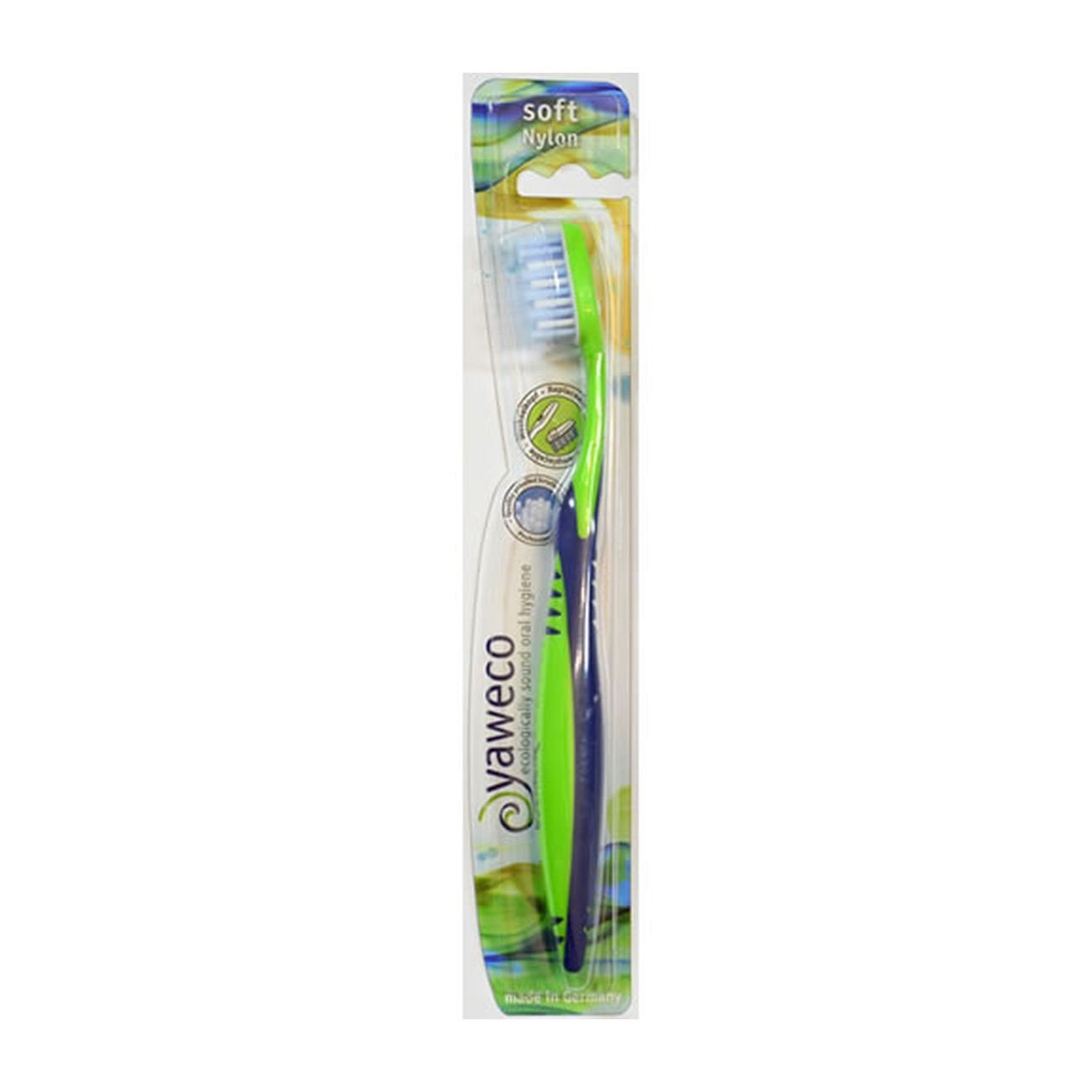 Eco Toothbrush Nylon Soft (Assorted Colours) - Eco Natural Products - Yaweco - Toothbrush