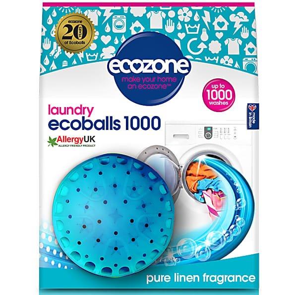 Ecoballs 1000 Washes Linen Fragrance Damaged Box - Ecozone - Ecozone