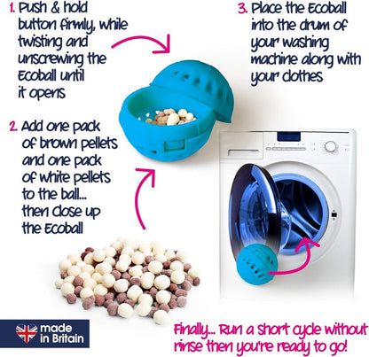 Ecoballs 1000 Washes Linen Fragrance - Ecozone - Eco Natural Products