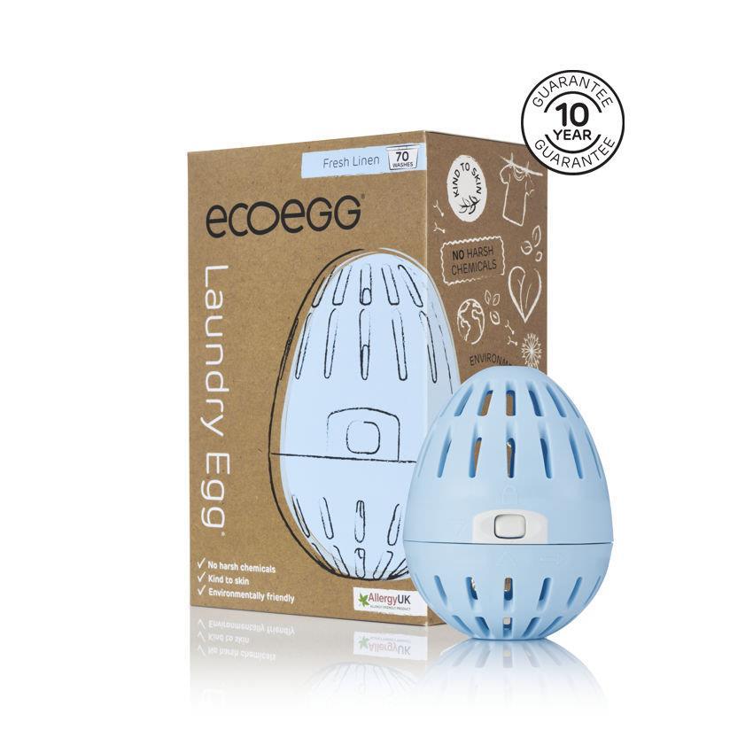 Ecoegg Laundry Wash Egg Fresh Linen 70 Washes - Eco Natural Products - EcoEgg - Laundry Egg