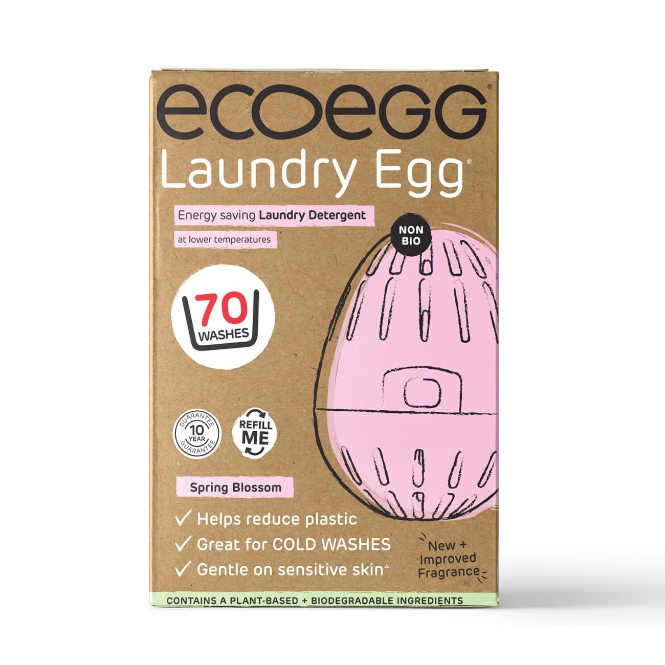 Ecoegg Laundry Wash Egg Spring Blossom 70 Washes - EcoEgg - Laundry Egg - Eco Natural Products