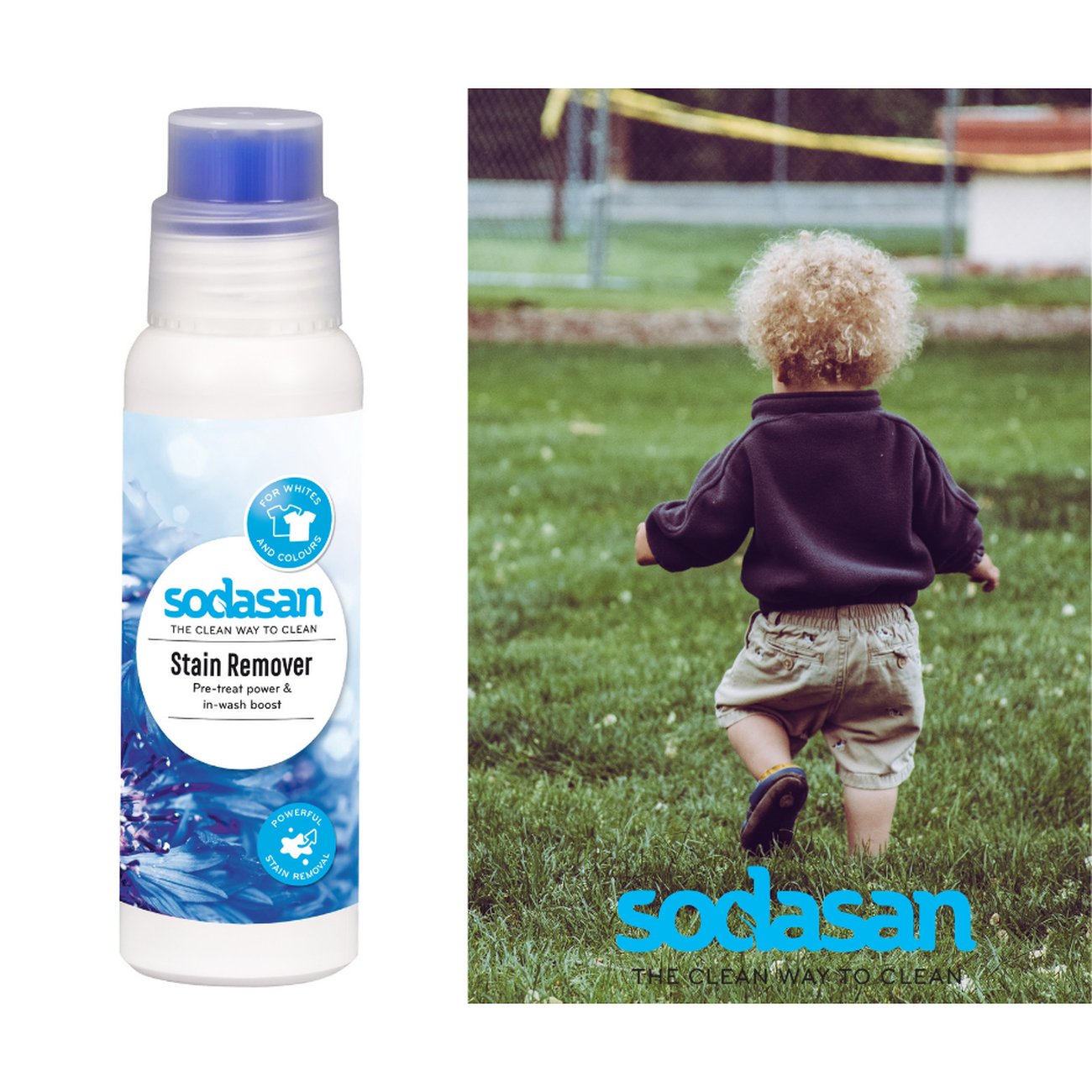 Ecological Stain Removal Gel 200ml - Sodasan - Stain Removal Gel - Eco Natural Products