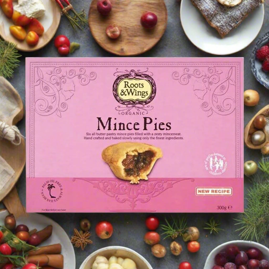 Roots And Wings Organic Mince Pies 300g