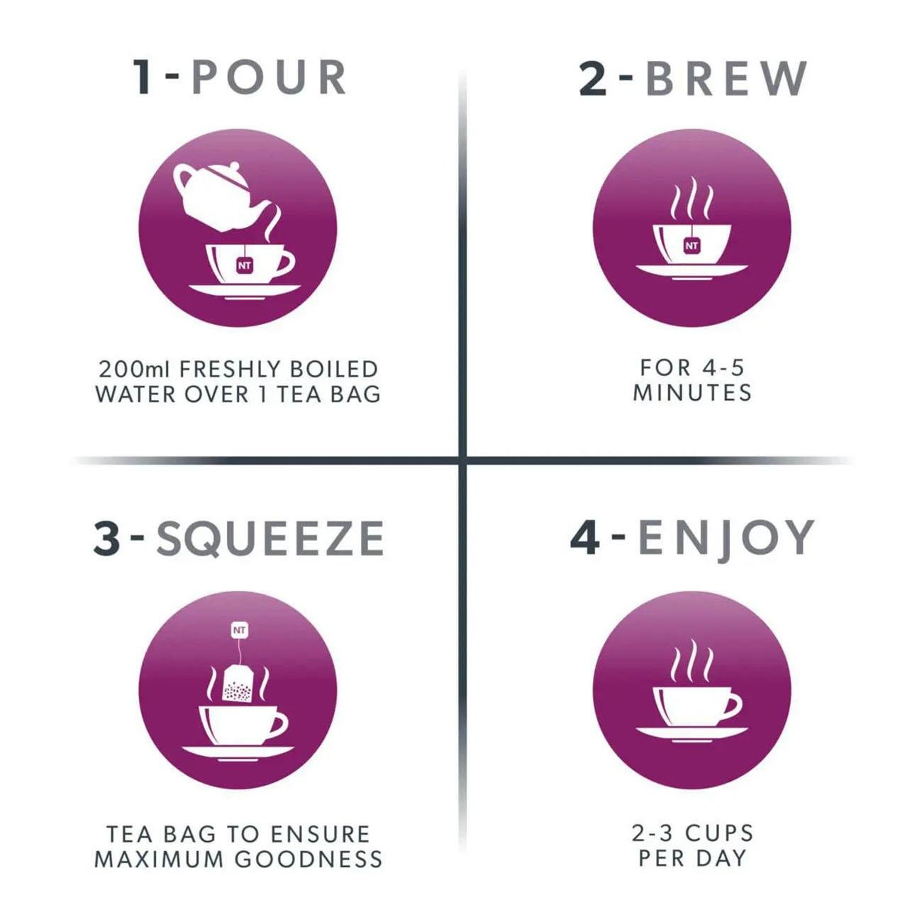 Elderberry & Echinacea Herbal Tea 20 Bags - NutraTea - Herbal Tea - Eco Natural Products