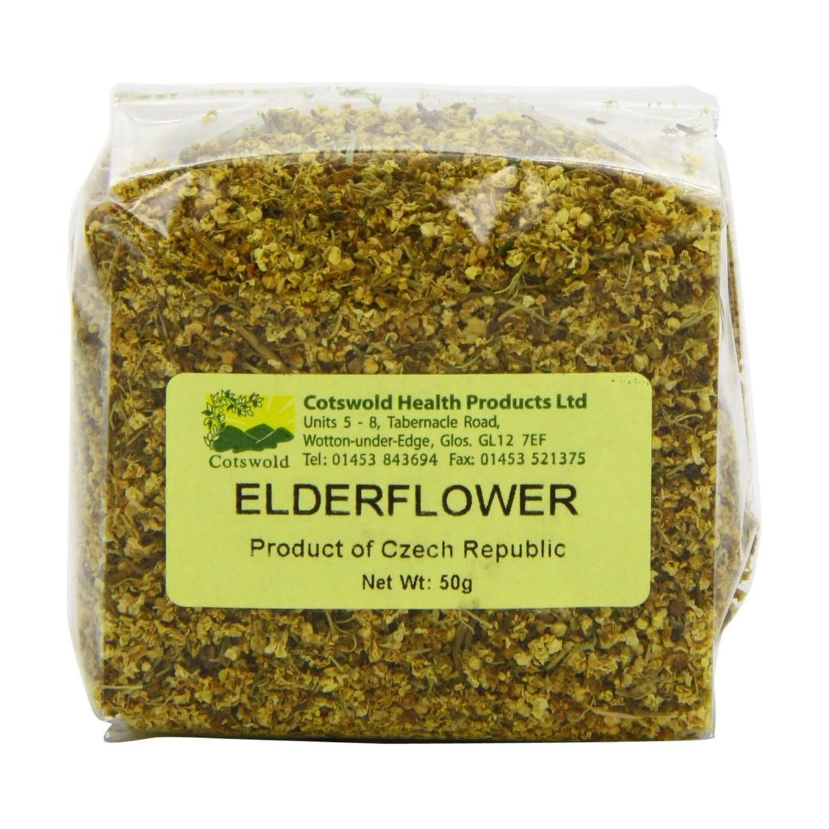 Elderflower Tea 50g - Cotswold Health Products - Tea - Eco Natural Products