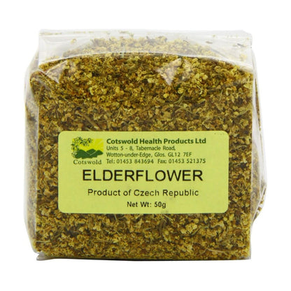 Elderflower Tea 50g - Cotswold Health Products - Tea - Eco Natural Products