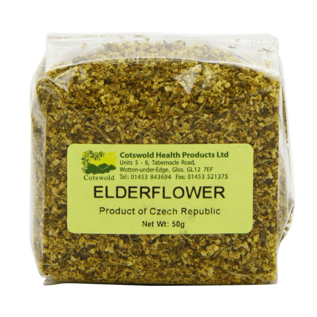 Elderflower Tea 50g - Cotswold Health Products - Teas - Cotswold Health Products