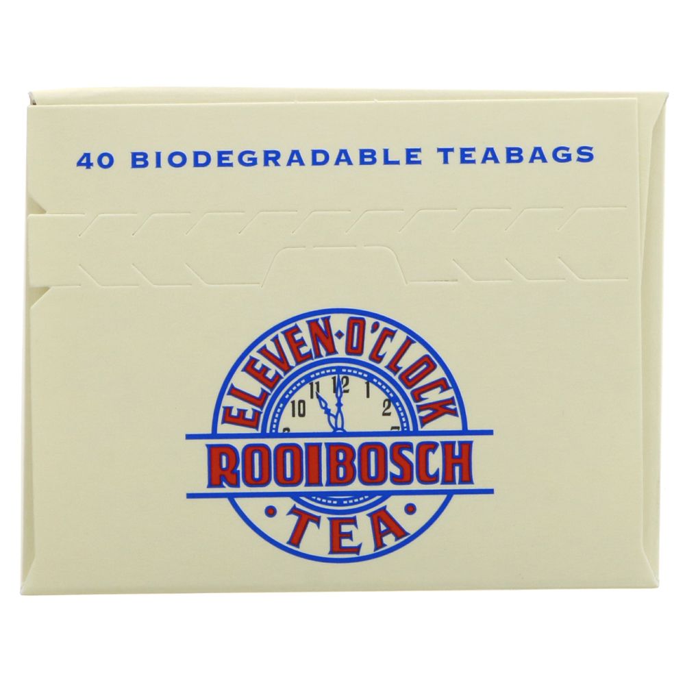 Eleven O'clock Organic Rooibosch Tea 40 Bags - Eco Natural Products - Eleven O'Clock - Rooibosch tea