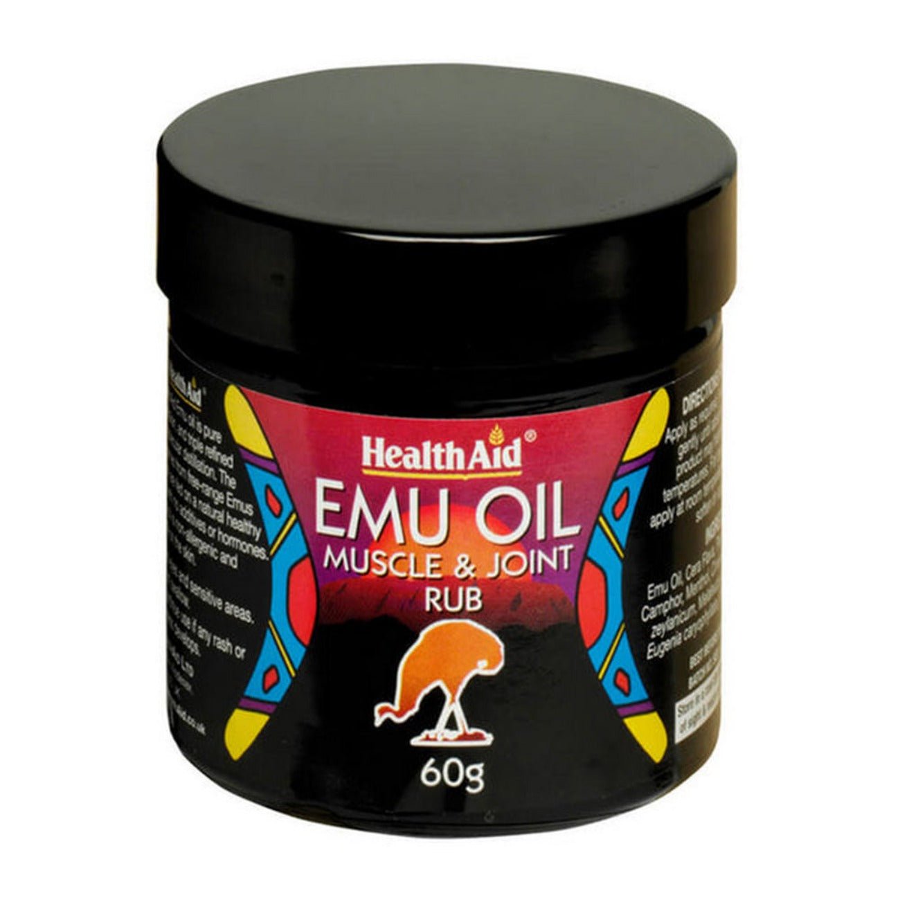 Emu Oil Cream 60ml - HealthAid - Emu Oil - Eco Natural Products