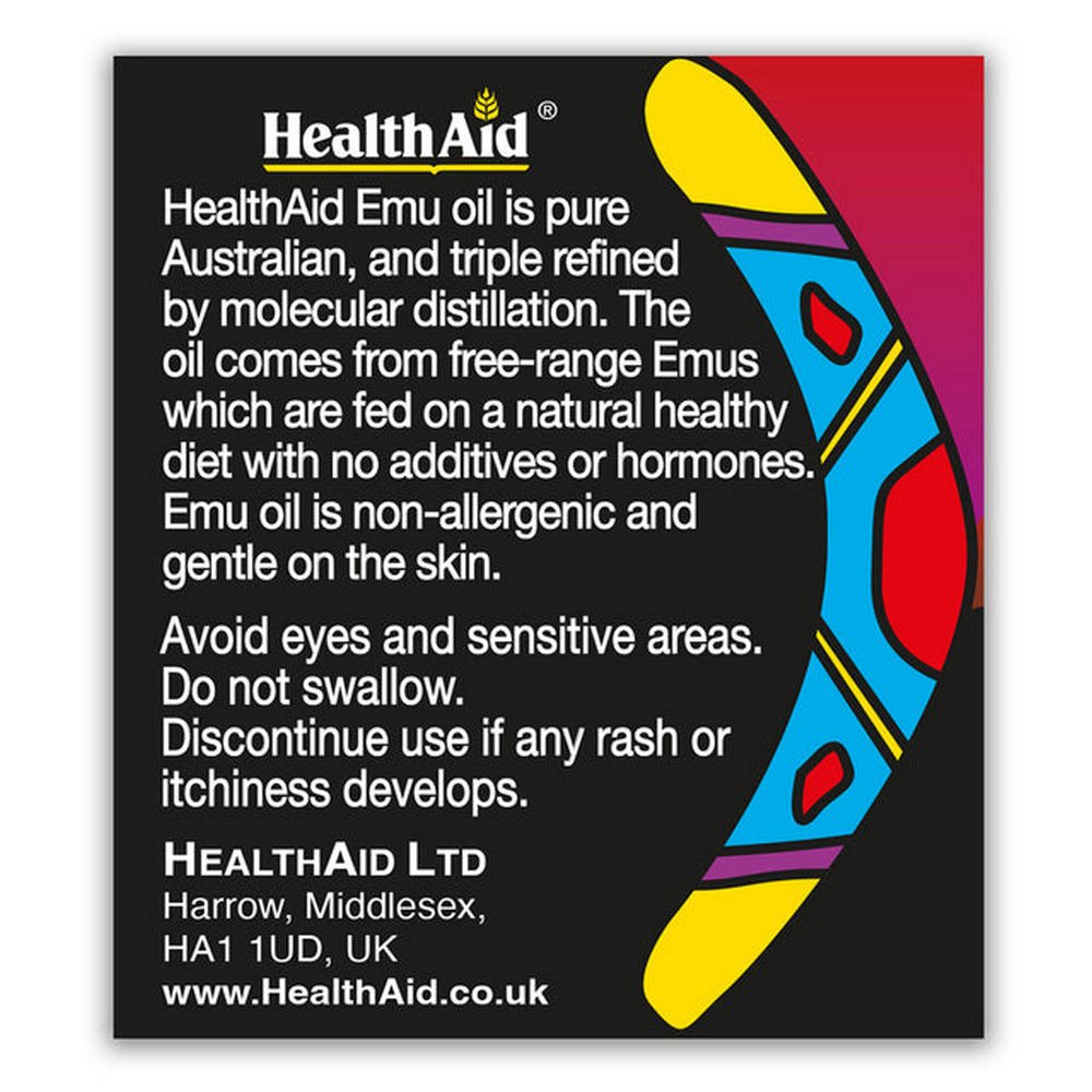 Emu Oil Cream 60ml - HealthAid - Emu Oil - Eco Natural Products