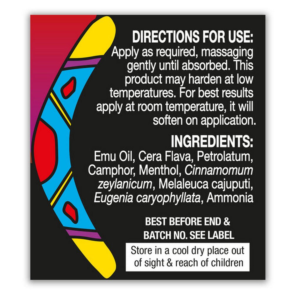 Emu Oil Cream 60ml - Eco Natural Products - HealthAid - Emu Oil