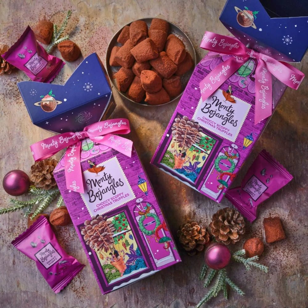 Enchanting Winter Nights Choccy Scoffy Gift 130g - Monty Bojangles - Truffles - Monty Bojangles