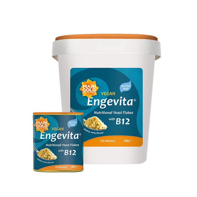 Engevita Yeast Flakes Vitamin B12 100g - Marigold - Canned Food - Eco Natural Products
