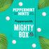 English Xylitol Mints Mighty Box 100 Mints 60g - Eco Natural Products - Peppersmith - Mints