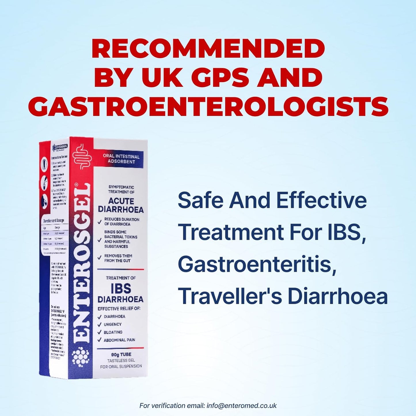 Enterosgel Tube 90g - Enterosgel - Adsorbent Gel - Eco Natural Products