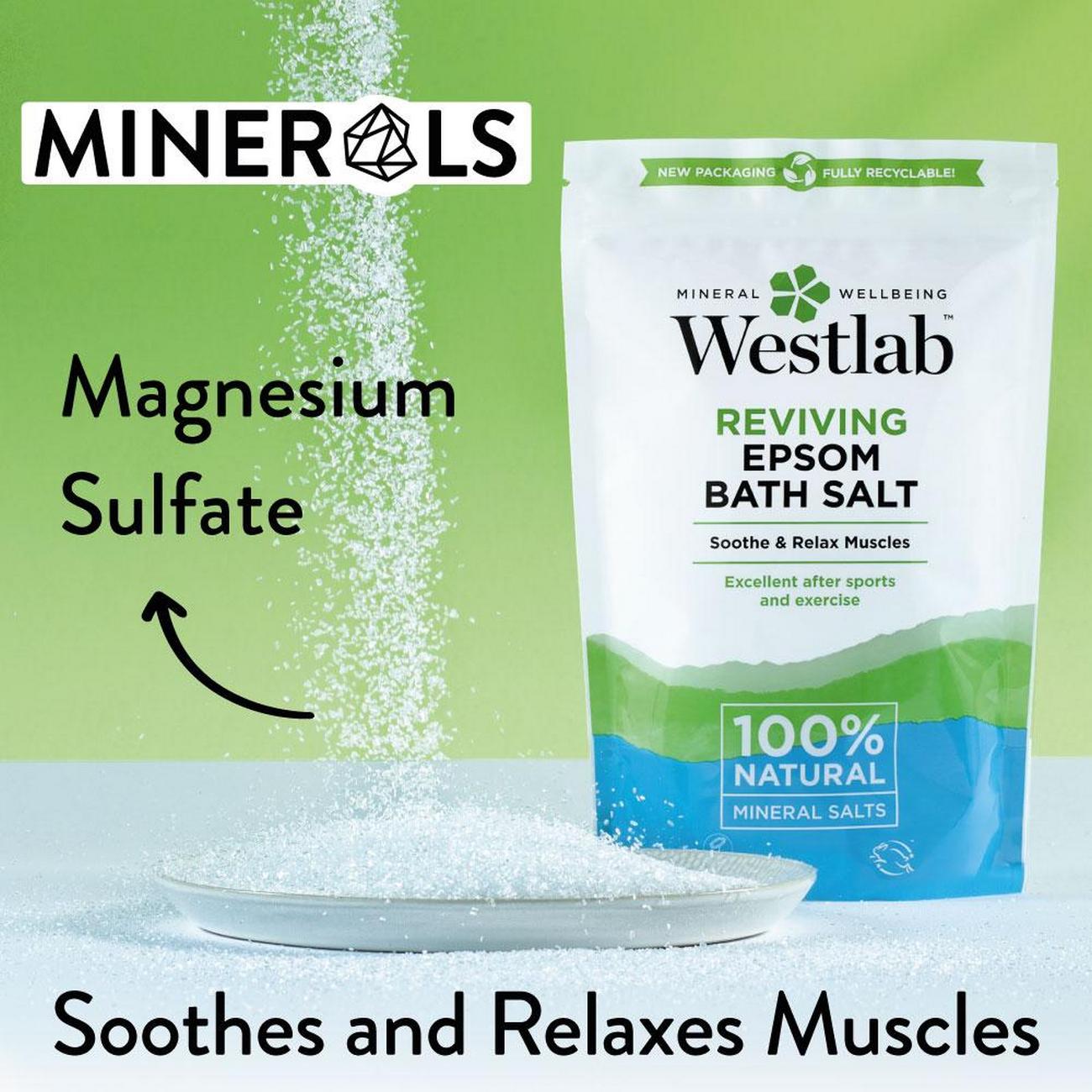 Epsom Bath Salts 1kg - Westlab - Bath Salt - Eco Natural Products