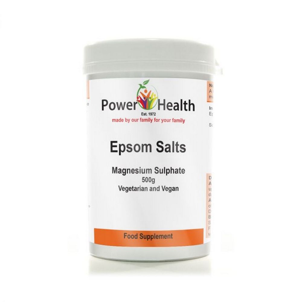 Epsom Salts 1000g - Power Health - Food Supplement - Eco Natural Products