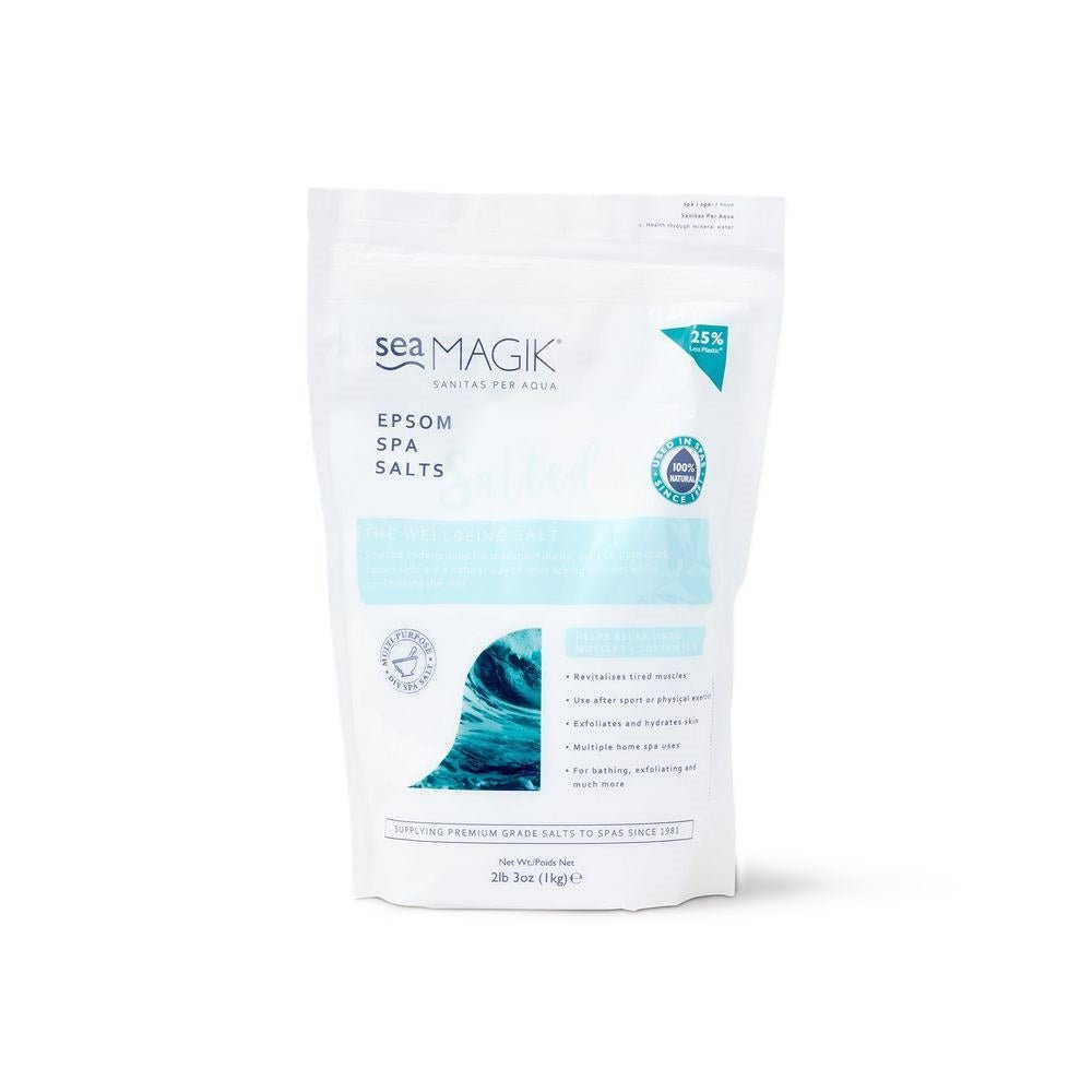 Epsom Spa Salts 1kg - Eco Natural Products - Dead Sea Spa Magik - Bath salt