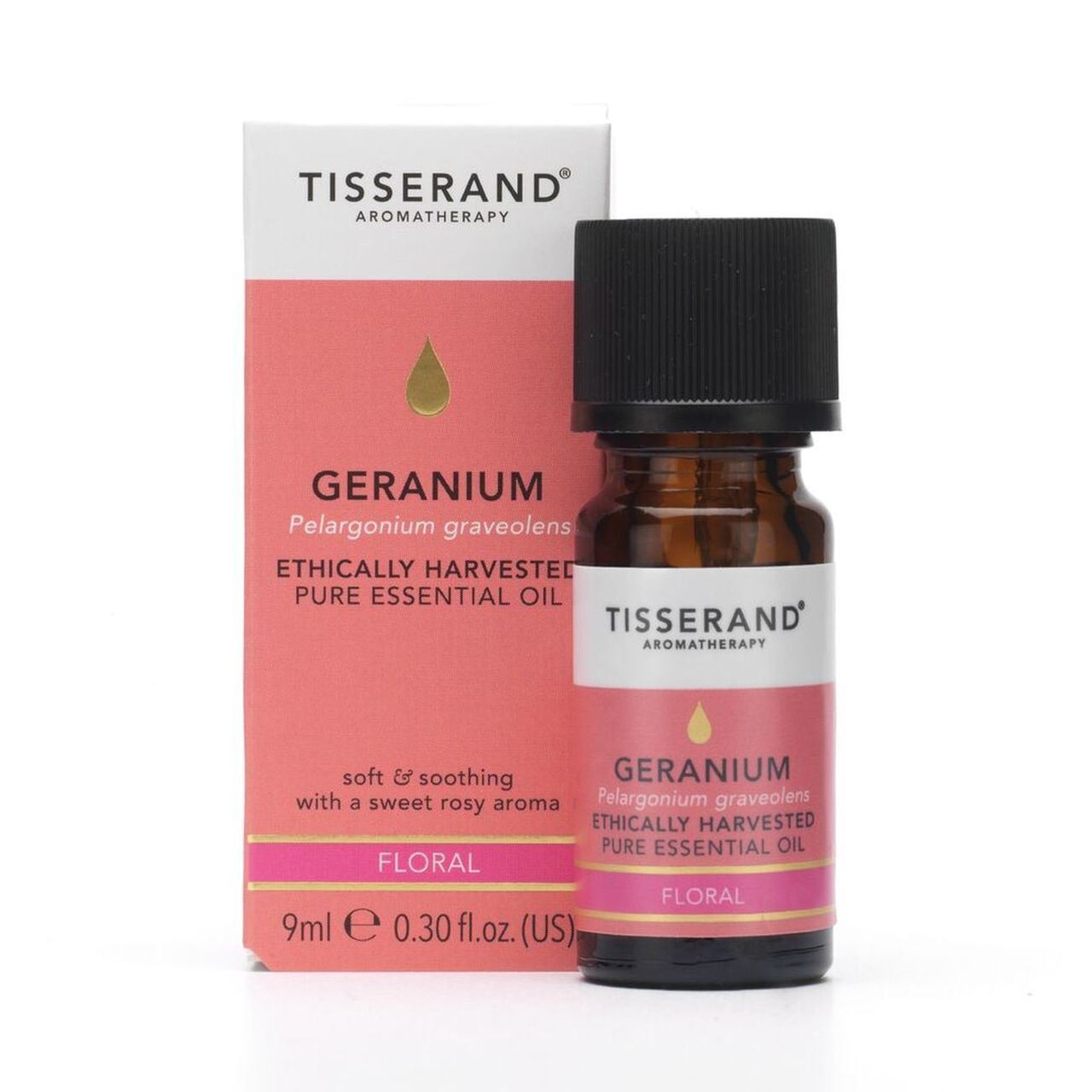 Essential Oils Geranium Ethically Harvested 9ml - Tisserand - Essential Oil - Eco Natural Products