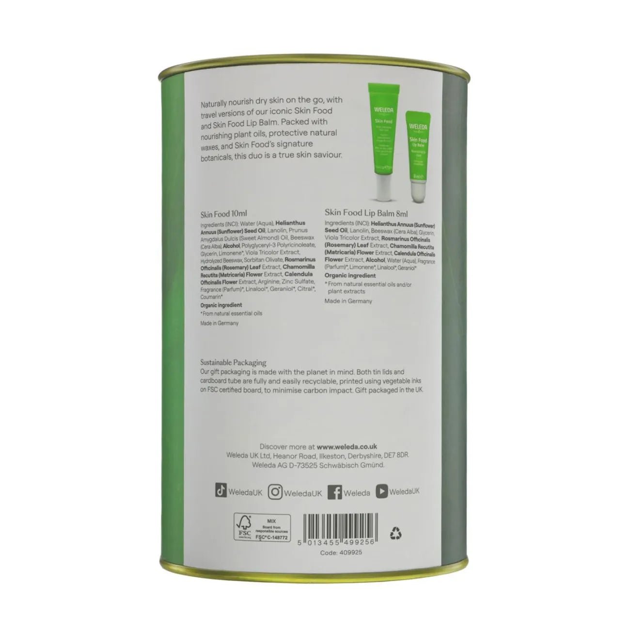 Essentials Skin Food Christmas Gift Set - Weleda - Bath & Body Gift Sets - Weleda