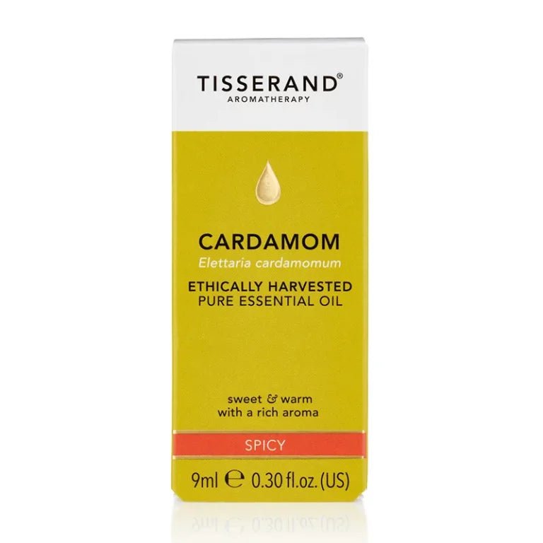 Ethically Harvested Essential Oil Cardamom 9ml - Tisserand - Essential Oil - Eco Natural Products