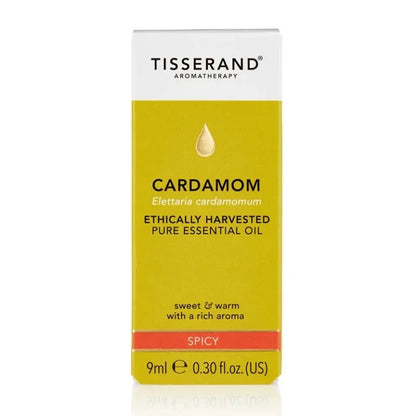 Ethically Harvested Essential Oil Cardamom 9ml - Tisserand - Essential Oil - Eco Natural Products