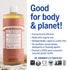 Eucalyptus Pure - Castile Liquid Soap 946ml - Eco Natural Products - Dr. Bronner - Liquid Soap