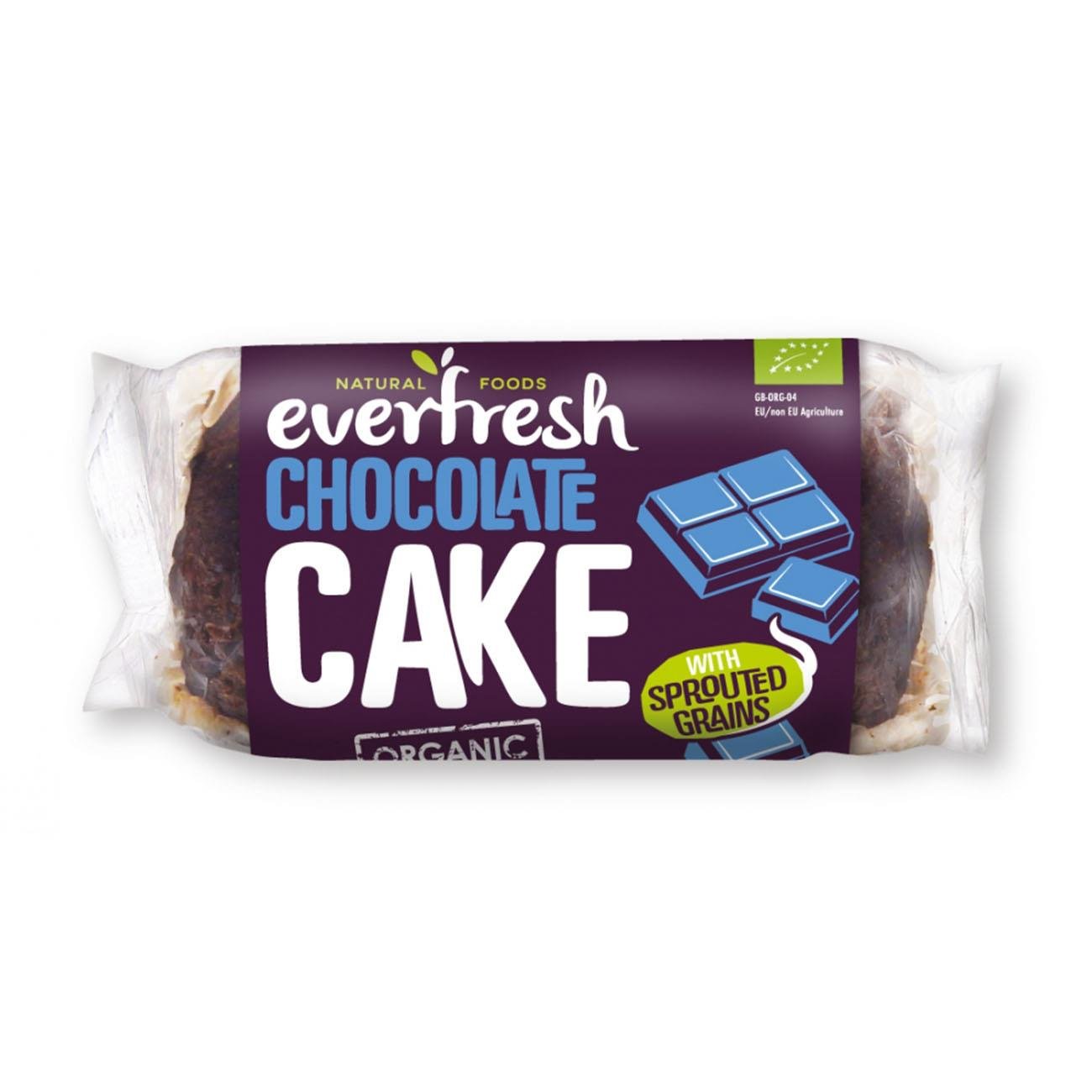 Everfresh Organic Chocolate Sprouted Grains Cake 350g - Eco Natural Products - Everfresh - Cake