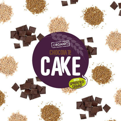 Everfresh Organic Chocolate Sprouted Grains Cake 350g - Everfresh - Cake - Eco Natural Products