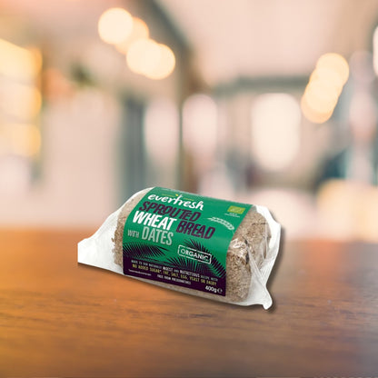 Everfresh Organic Date Sprouted Wheat Bread 400g - Everfresh - Wheat Bread - Eco Natural Products