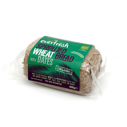 Everfresh Organic Date Sprouted Wheat Bread 400g - Everfresh - Wheat Bread - Eco Natural Products