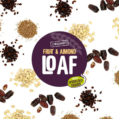 Everfresh Organic Fruit & Almond Sprouted Wheat Bread 400g - Everfresh - Wheat Bread - Eco Natural Products