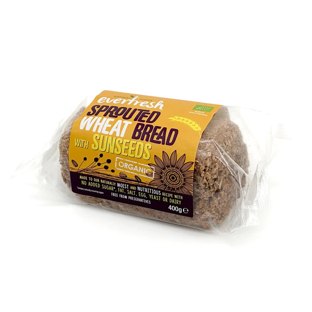 Everfresh Organic Sunseed Sprouted Wheat Bread 400g - Everfresh - Wheat Bread - Eco Natural Products