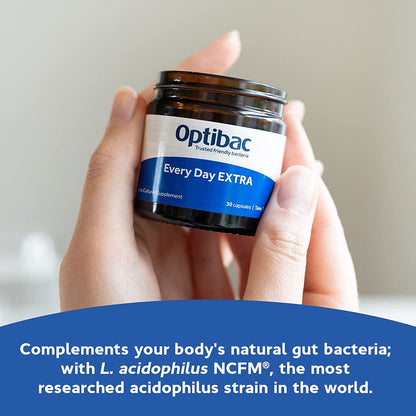 Every Day Probiotics EXTRA Strength 30 Capsules - OptiBac Probiotics - Vitamins & Supplements - Eco Natural Products