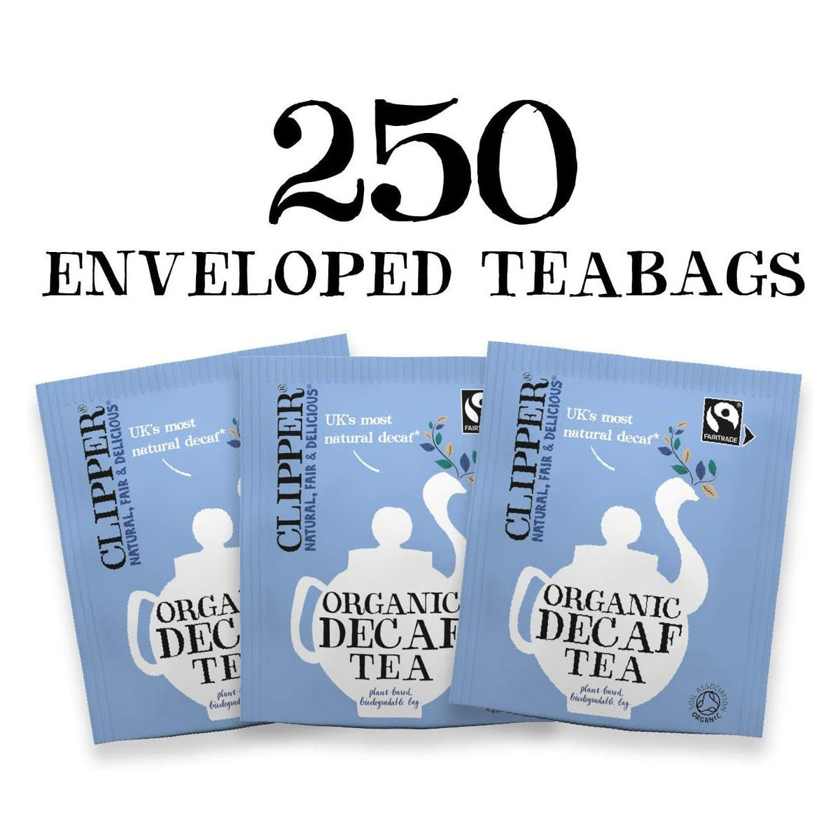 Everyday Decaf Black Tea 250 Envelopes - Clipper - Black Tea - Eco Natural Products