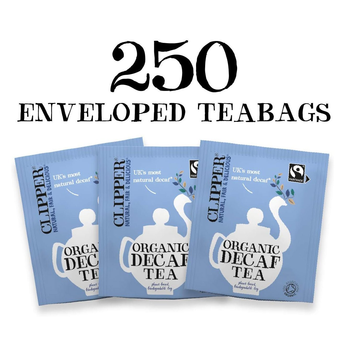 Everyday Decaf Black Tea 250 Envelopes - Clipper - Black Tea - Eco Natural Products
