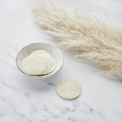 Exfoliating Loofah Face Pads - Tabitha Eve - Cleansing Pad - Eco Natural Products