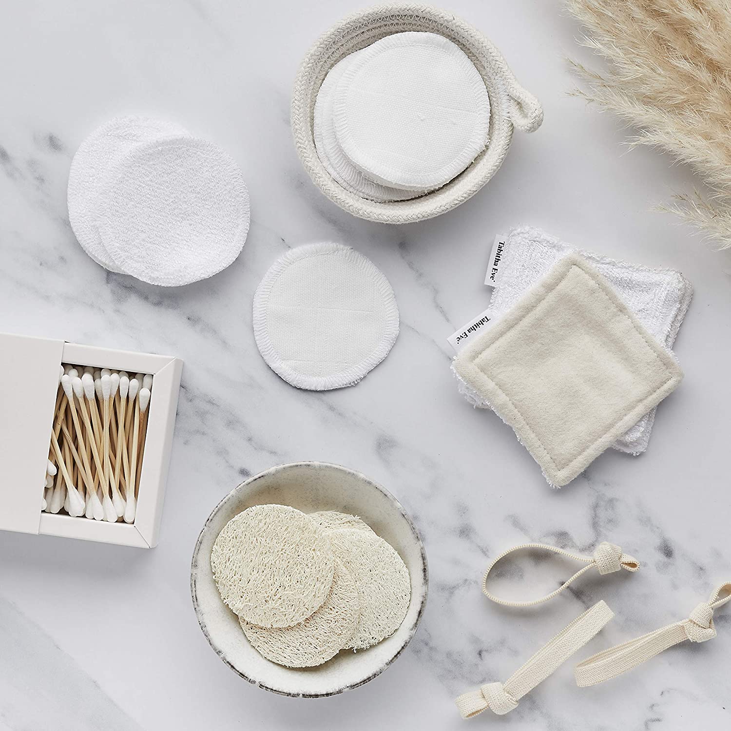 Exfoliating Loofah Face Pads - Tabitha Eve - Cleansing Pad - Eco Natural Products