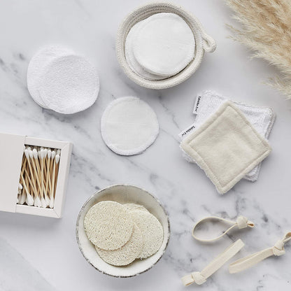 Exfoliating Loofah Face Pads - Tabitha Eve - Cleansing Pad - Eco Natural Products