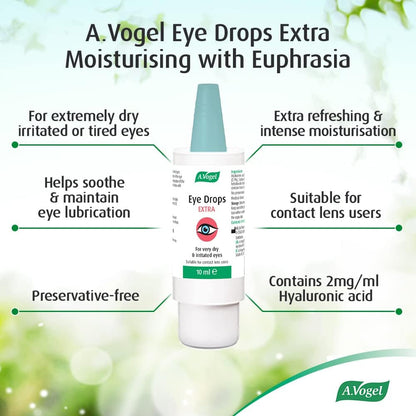 Extra Moisturising Eye Drops 10ml - A. Vogel - Eye Drops - Eco Natural Products