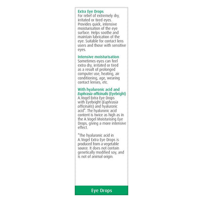 Extra Moisturising Eye Drops 10ml - A. Vogel - Eye Drops - Eco Natural Products