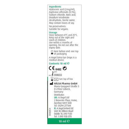 Extra Moisturising Eye Drops 10ml - A. Vogel - Eye Drops - Eco Natural Products