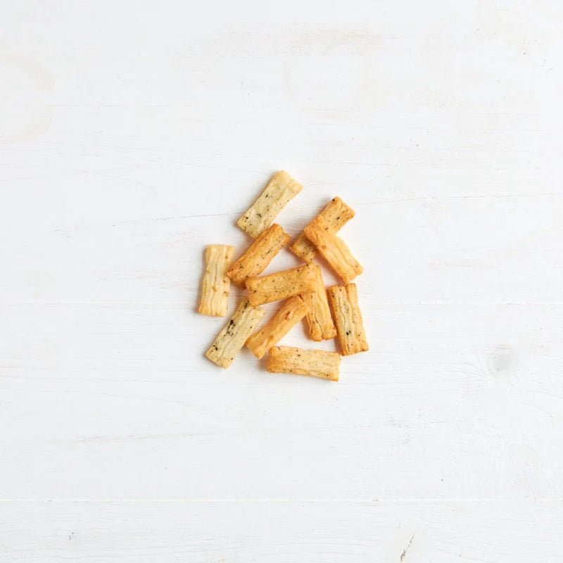 Extra Virgin Olive Oil Japanese Rice Crackers 50g - Clearspring - Rice Crackers - Eco Natural Products